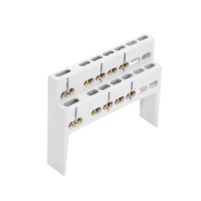 Soporte + Barra de Conexion (8 MOD) (8+2 ENTR.) IP40