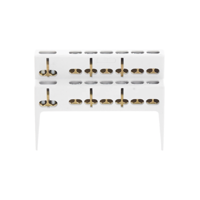 Soporte + Barra de Conexion (12/24/36 MOD) (12+2 ENTR.) IP40