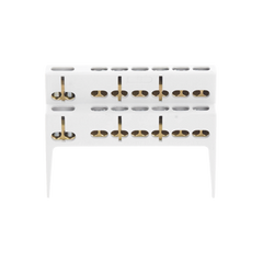 Soporte + Barra de Conexion (12/24/36 MOD) (12+2 ENTR.) IP40