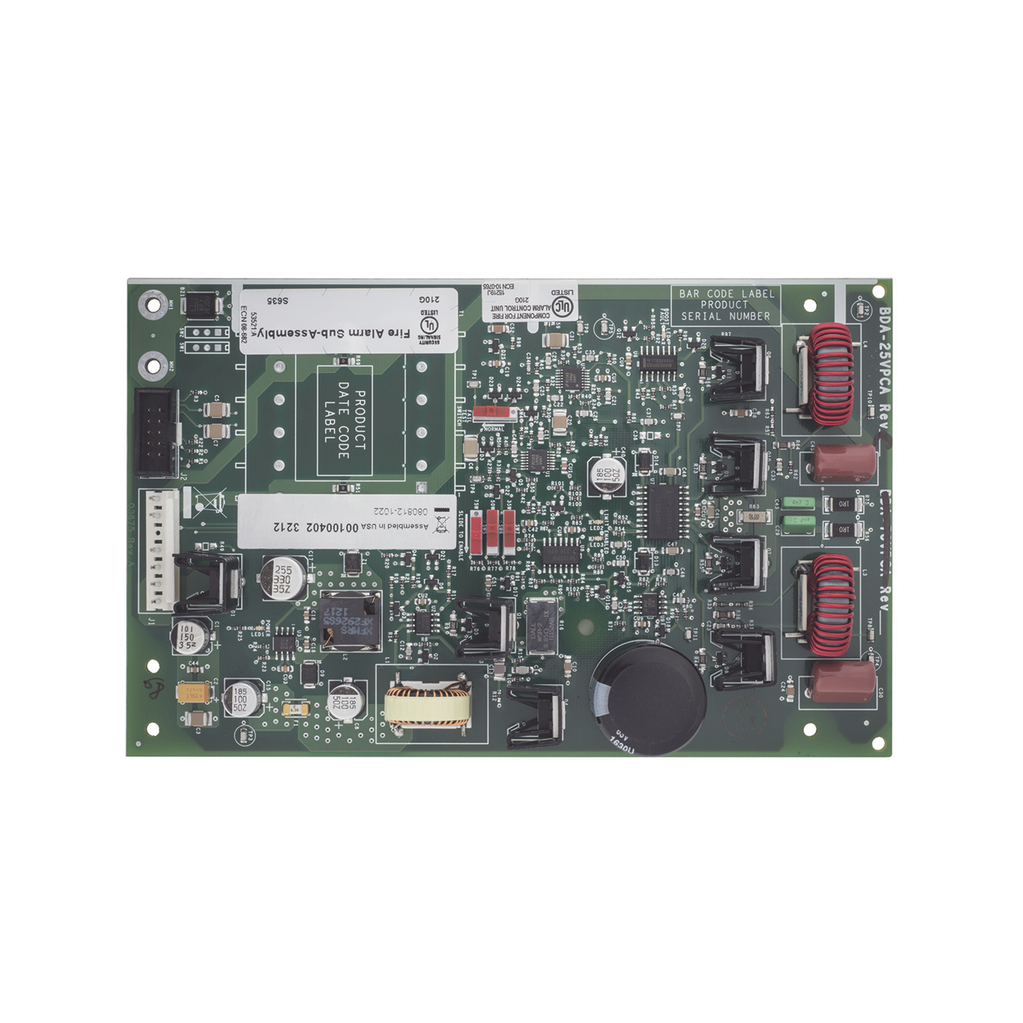 Amplificador digital de respaldo de 25 VRMS con selección de 50 o 35 W, para amplificadores DAX y DAA2 de NOTIFIER