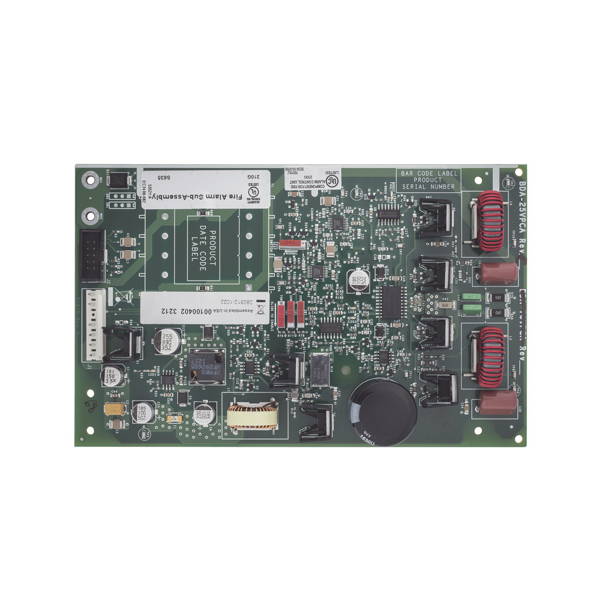 Amplificador digital de respaldo de 25 VRMS con selección de 50 o 35 W, para amplificadores DAX y DAA2 de NOTIFIER