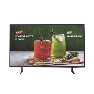 Television LED Profesional de 65" / UHD 4K (3840x2160p) / Entradas de Video HDMI, Bocinas Integradas de 10 W. Compatible VESA