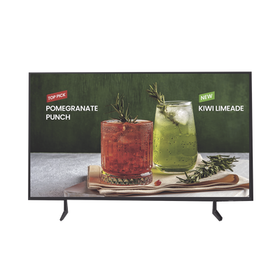 Television para negocios de 75" Resolucion UHD 4K (3840x2160p) / Tizen / Entradas de Video HDMI / Bocinas Integradas / WIFI 5 / eARC.