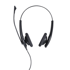 Jabra Biz 1500 Duo, auricular profesional con cancelación de ruido, ideal para contact center con conexión QD (1519-0157)