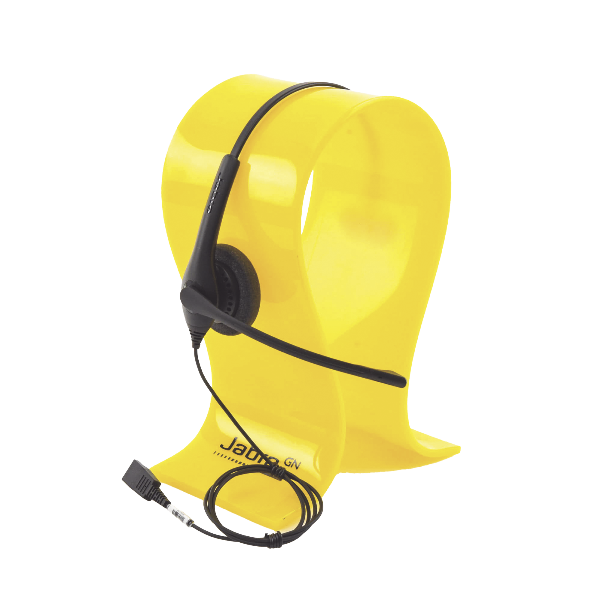 Jabra Biz 1500 Mono, auricular profesional con cancelación de ruido, ligero y cómodo ideal para contact center con conexión QD (1513-0157)