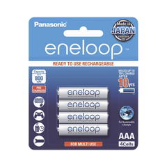 Batería Recargable AAA 1.2V ENELOOP / Ni-HM / Paquete de 4 Baterías