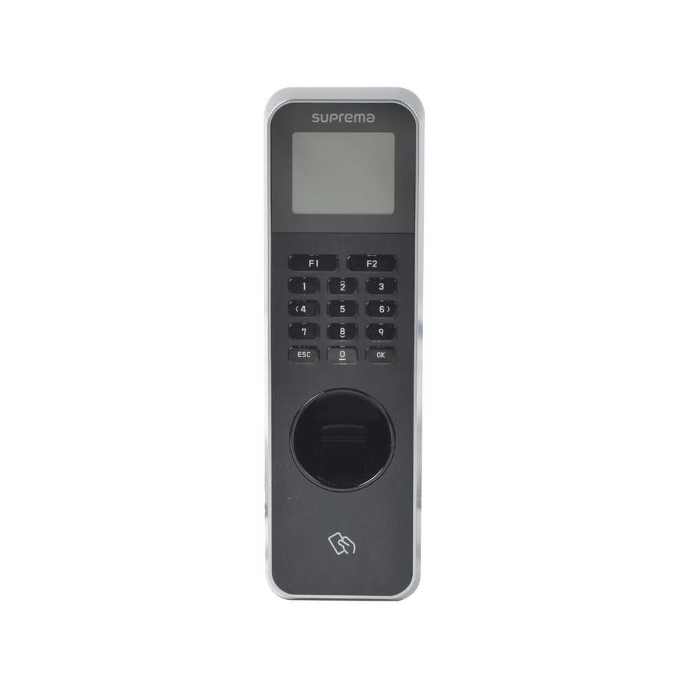 Lector de Huella IP67 Con Teclado y Lector de Tarjetas RFIDNFC y  (125kHz EM, HID Prox &13.56Mhz MIFARE, MIFARE Plus, DESFire/EV1, FeliCa, iCLASS SE/SR),NFC y BLUETOOTH, Uso para Control de Acceso y Asistencia