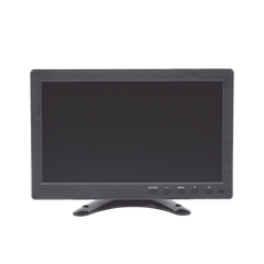 Monitor 10.1" TFT-LCD ideal para colocar en vehículos o DVR/NVR. Entradas de video HDMI, VGA y RCA (CVBS)