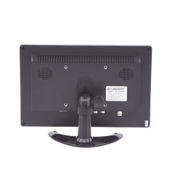 Monitor 10.1" TFT-LCD ideal para colocar en vehículos o DVR/NVR. Entradas de video HDMI, VGA y RCA (CVBS)