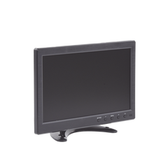 Monitor 10.1" TFT-LCD ideal para colocar en vehículos o DVR/NVR. Entradas de video HDMI, VGA y RCA (CVBS)