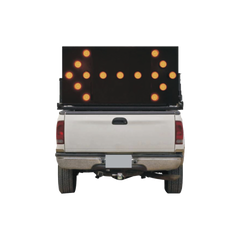 Tablero de señalización doble para montaje en pick up