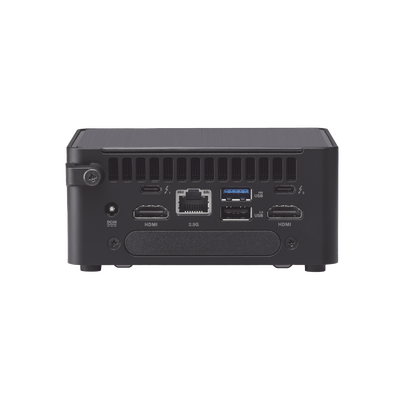 NUC / Asus / Mini PC Performance / Core i3 / 14a Generación / 1 X HDMI / 3 X USB / 1 X USB-C / WiFi 6 / Bluetooth / Memoria RAM, S.O y SSD o HDD No Incluido / Incluye Fuente