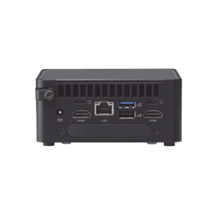 NUC / Asus / Mini PC Performance / Core i3 / 14a Generación / 1 X HDMI / 3 X USB / 1 X USB-C / WiFi 6 / Bluetooth / Memoria RAM, S.O y SSD o HDD No Incluido / Incluye Fuente