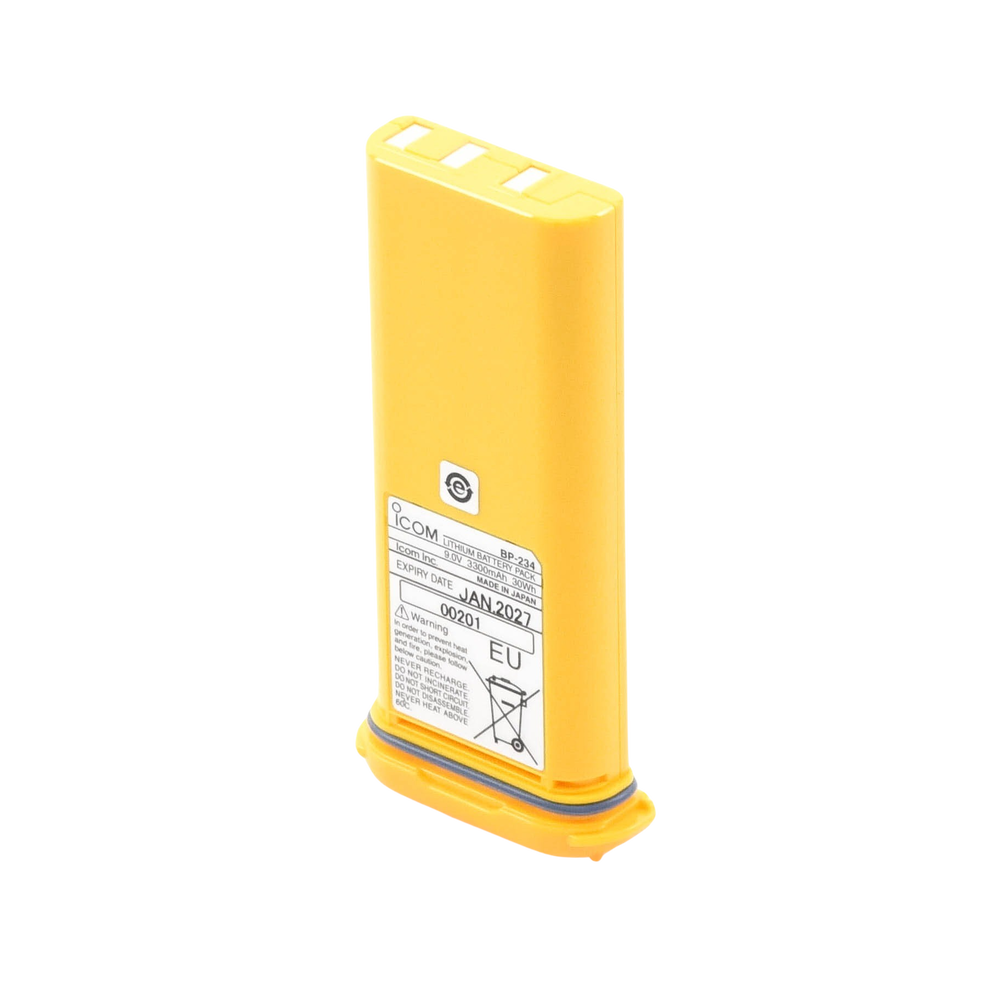 Batería de Litio (no recargable), 9V/3300 mAh. para radios IC-GM1600.