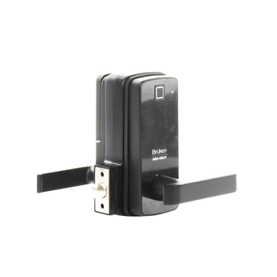 Cerrojo Electrónico con Manija y Lector de Huella/ Tarjeta para Puerta de Vidrio