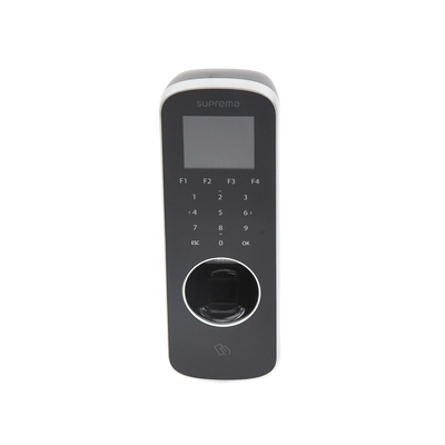 BioStation L2 Lector de Huella Delgado con Teclado Touch y  Lector 13.56 MHz MIFARE®/ NFC /DESFire/DESFire EV1/ Felica