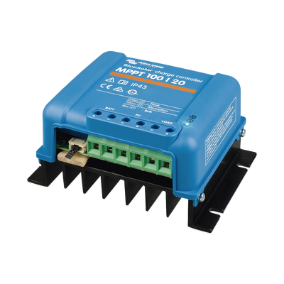 BlueSolar MPPT 100/20. Controlador Solar MPPT 20A, Voltaje Selección Automática: 12/24/48 Vcc.