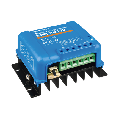 BlueSolar MPPT 100/20. Controlador Solar MPPT 20A, Voltaje Selección Automática: 12/24/48 Vcc.