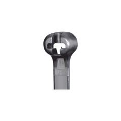 Cincho de Nylon 6.6 Dome-Top®, Con Lengüeta de Bloqueo de Acero Inoxidable, 620 mm largo x 7mm ancho, Color Negro, Exterior Resistente a Rayos UV, Paquete de 100pz