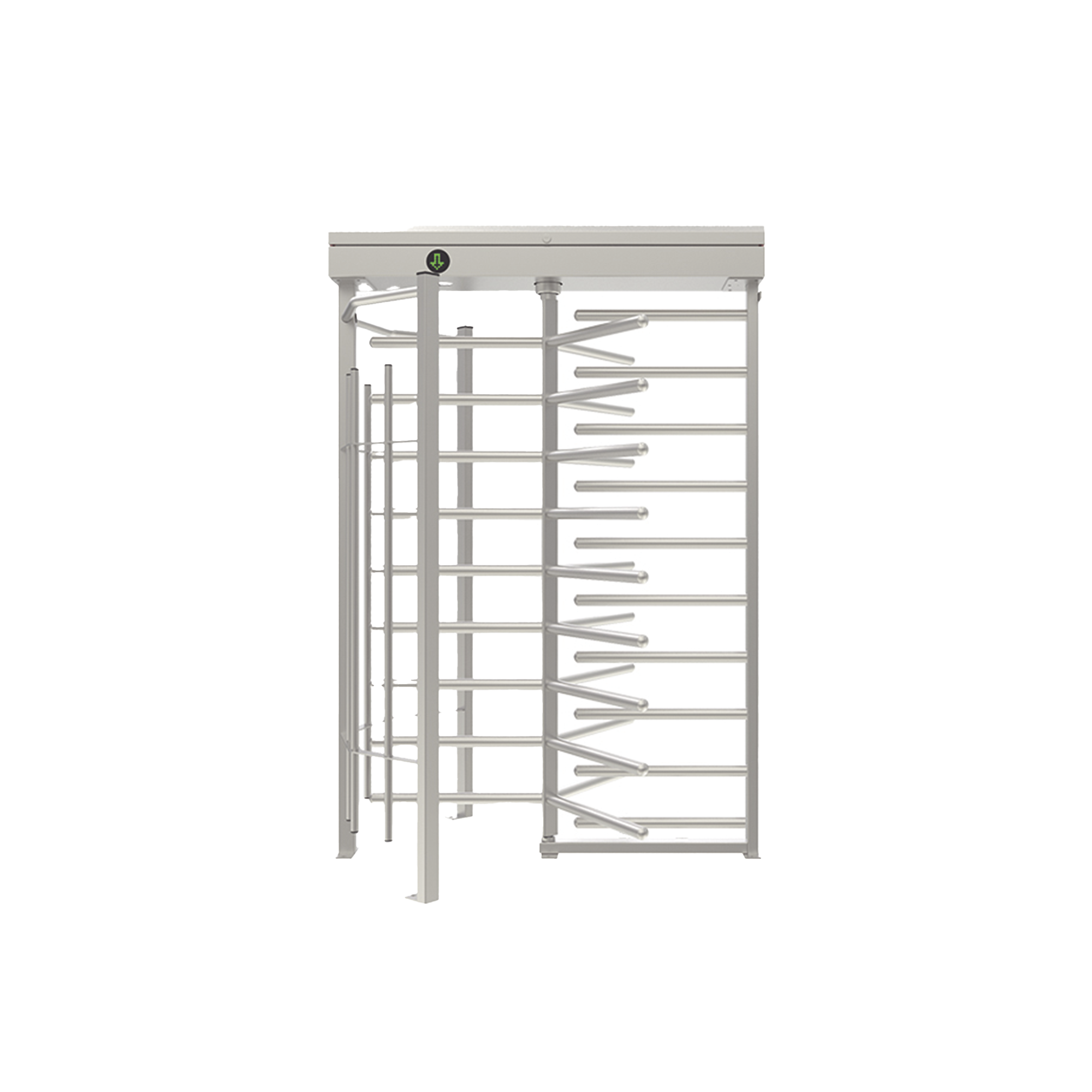 Torniquete Sencillo / Cuerpo Completo / Fabricado En Acero Inoxidable Grado 304 / Bidireccional / Compatible Con Cualquier Control de Acceso