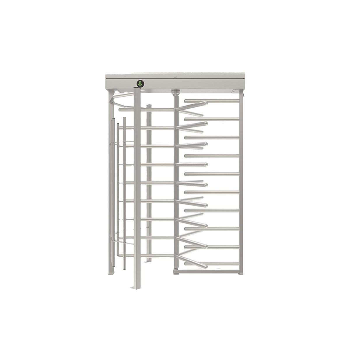 Torniquete Sencillo / Cuerpo Completo / Fabricado En Acero Inoxidable Grado 304 / Bidireccional / Compatible Con Cualquier Control de Acceso
