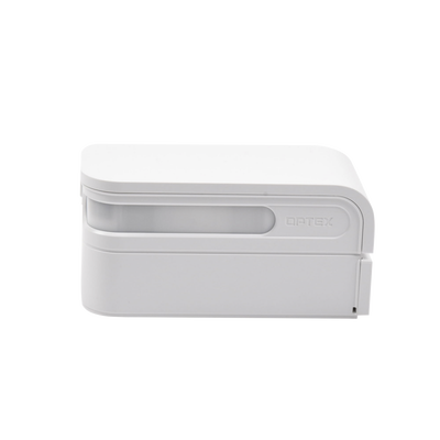 Sensor de Movimiento / 24 Metros de Detección / 100% Exterior / Serie Shield de Optex / Diseño Estético y Formal / Inalambrico (Alimentacion) /