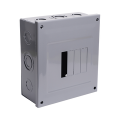 Centro de Carga para Sobreponer, 04 Polos, 100 A, 1 Fase 3 Hilos, 120/240 V AC, 60Hz