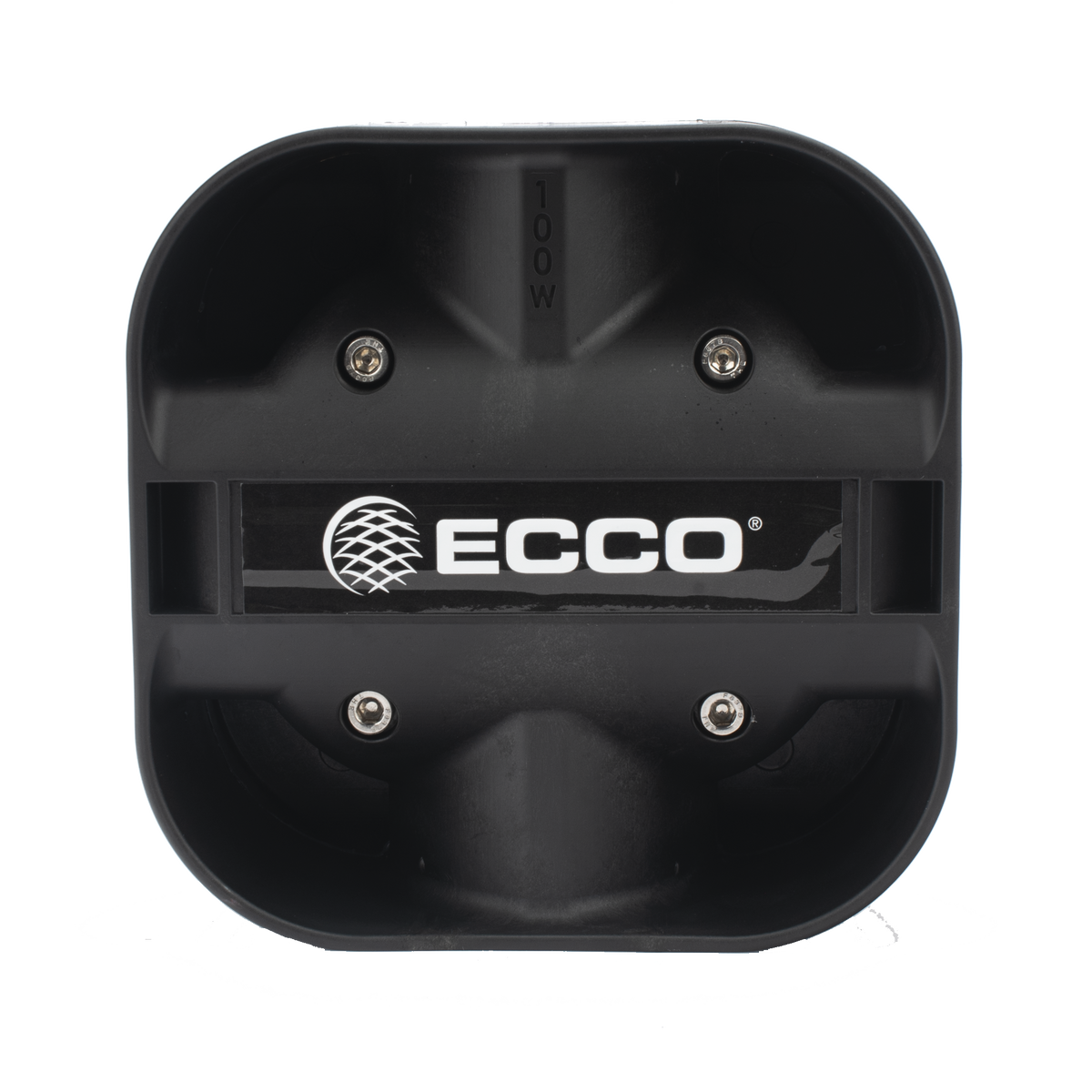 Bocina Compacta de Uso Rudo, 100 Watts de Potencia, Ideal Para Vehículos de Encubierto, Con Soporte Universal, 11 Ohms de Impedancia