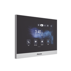 Monitor ANDROID / Soporta APP Android / Pantalla Touch Screen LCD 7" / WiFi / Punto WIFI / Bluetooth / PoE / SIP / 8 Entradas de Alarma / 1 Salida de Relé / Comunicación con App de Familiares / Administración 100 % en la Nube