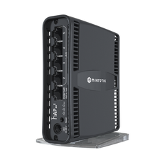 (hAP ax2) Router inalámbrico Wi-Fi 6 160mW de Potencia, 5 puertos gigabit, Port 1 PoE in/out