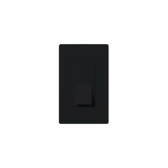 Switch un solo polo 15 Amp negro nigth