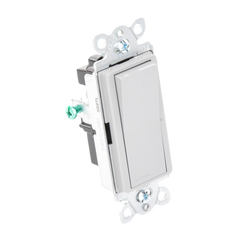 Switch un solo polo 15 Amp GRIS