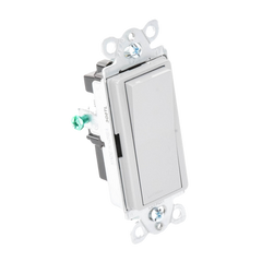 Switch un solo polo 15 Amp GRIS