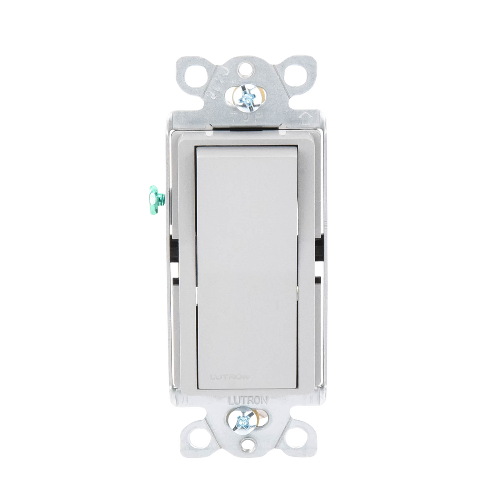 Switch un solo polo 15 Amp GRIS