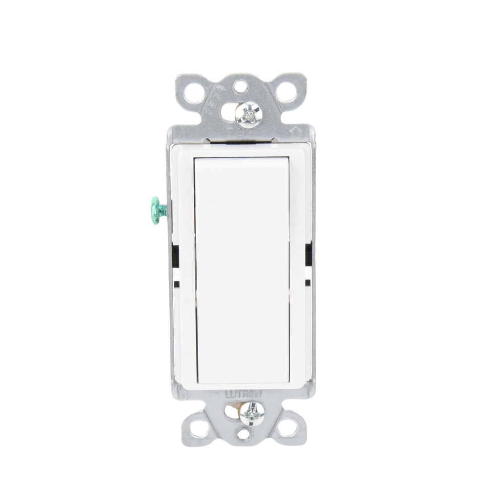 Interruptor Claro, 3 Hilos, 15A, Color Blanco