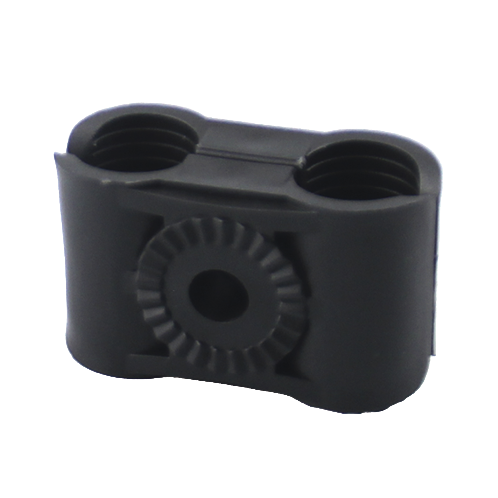 Paquete de 10 Sujetadores Plasticos Para Cable Coaxial de 1/2"