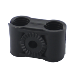 Paquete de 10 Sujetadores Plasticos Para Cable Coaxial de 1/2"