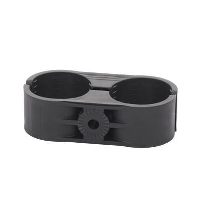 Paquete de 10 Sujetadores Plasticos Para Cable Coaxial de  2-1/4"