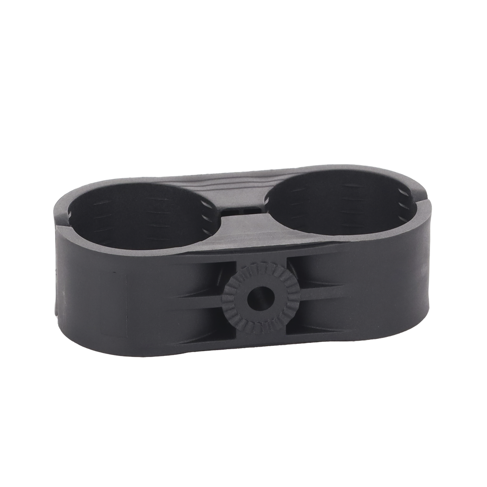 Paquete de 10 Sujetadores Plasticos Para Cable Coaxial de  2-1/4"
