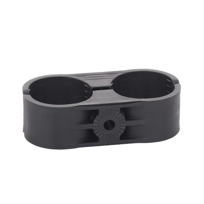 Paquete de 10 Sujetadores Plasticos Para Cable Coaxial de  2-1/4"