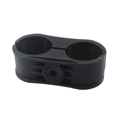 Paquete de 10 Sujetadores Plasticos Para Cable Coaxial de  2-1/4"