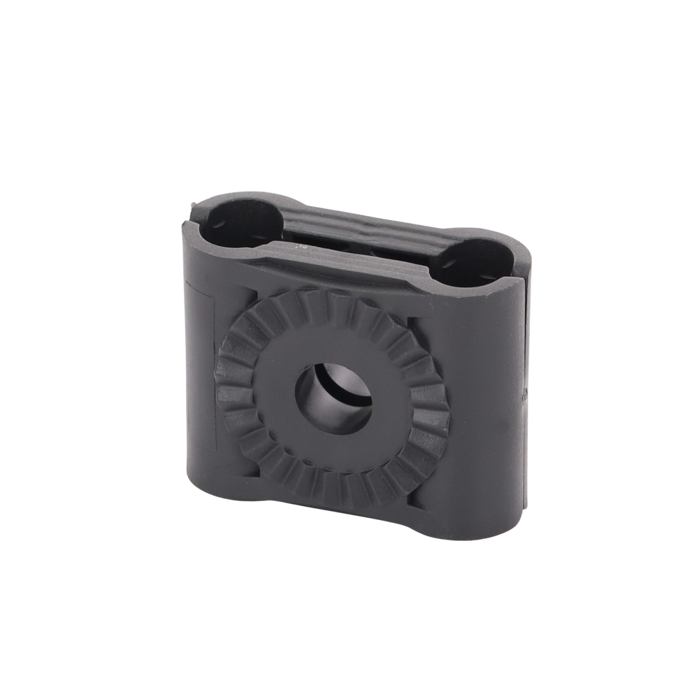 Paquete de 10 Sujetadores Plasticos Para Cable Coaxial de 3/8"