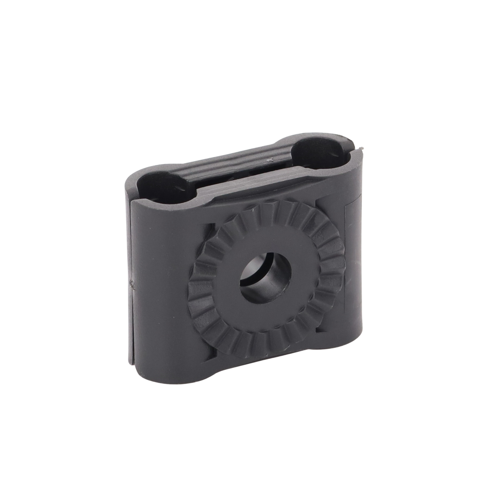 Paquete de 10 Sujetadores Plasticos Para Cable Coaxial de 3/8"