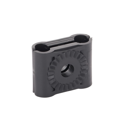 Paquete de 10 Sujetadores Plasticos Para Cable Coaxial de 3/8"