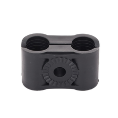 Paquete de 10 Sujetadores Plasticos Para Cable Coaxial de 5/8"