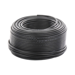 Cable Fotovoltaico Negro / 6mm² (10AWG) / Material COBRE /  2000V / Rollo de 100m