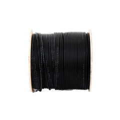 Carrete de 500 Metros / Cable Fotovoltaico Negro / 6mm² (10AWG) / Material COBRE /  2000 Vcc