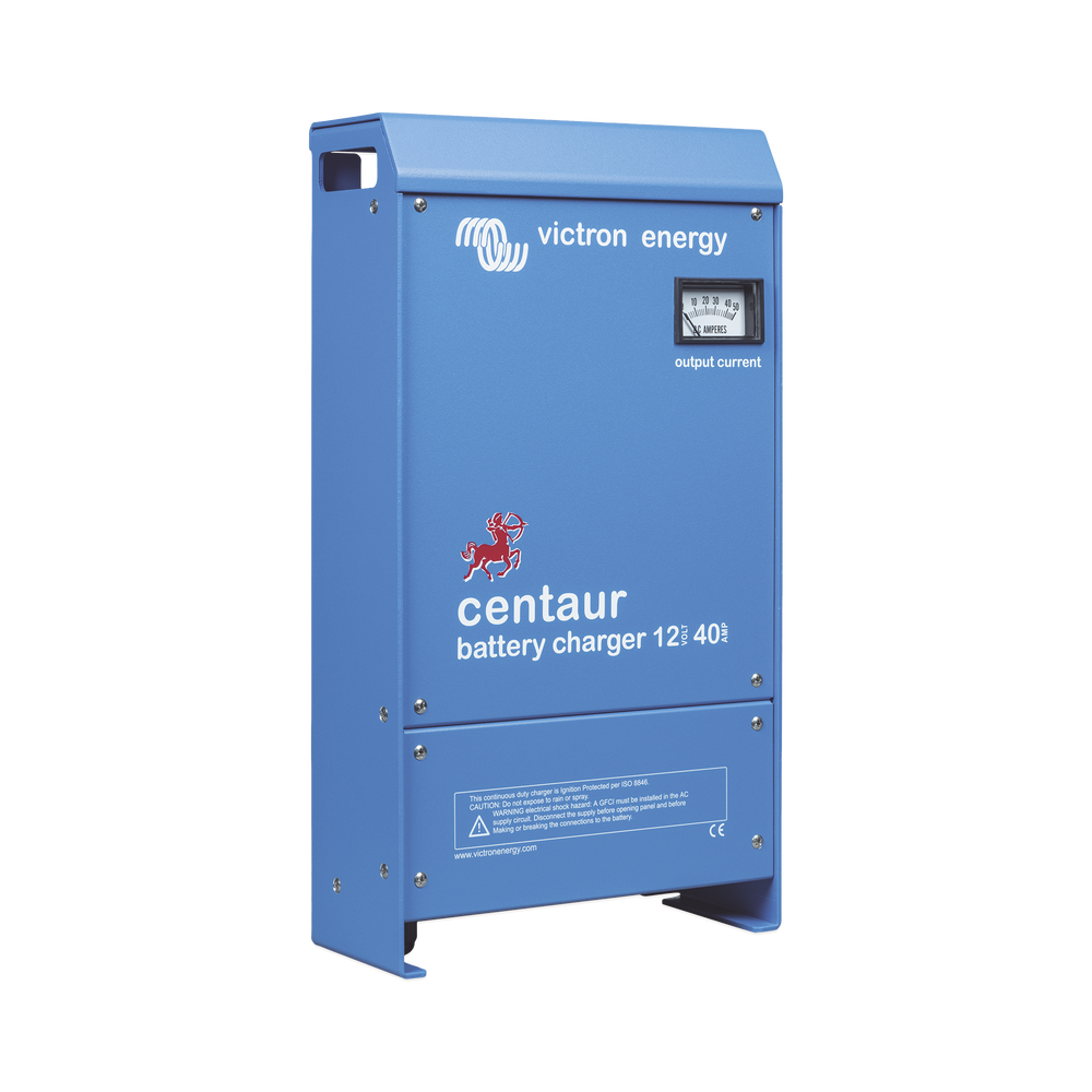 Centaur 12/40 / Cargador de Baterías 12V, 40A / Para Ambientes Marinos y Terrestres. /  Bancos de 160 a 400 Ah