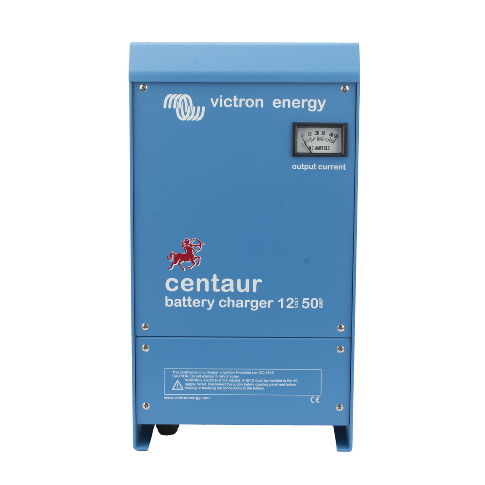 Centaur 12/50 / Cargador de Baterías 12V, 50A / Para Ambientes Marinos y Terrestres. /  Bancos de 200 a 500 Ah