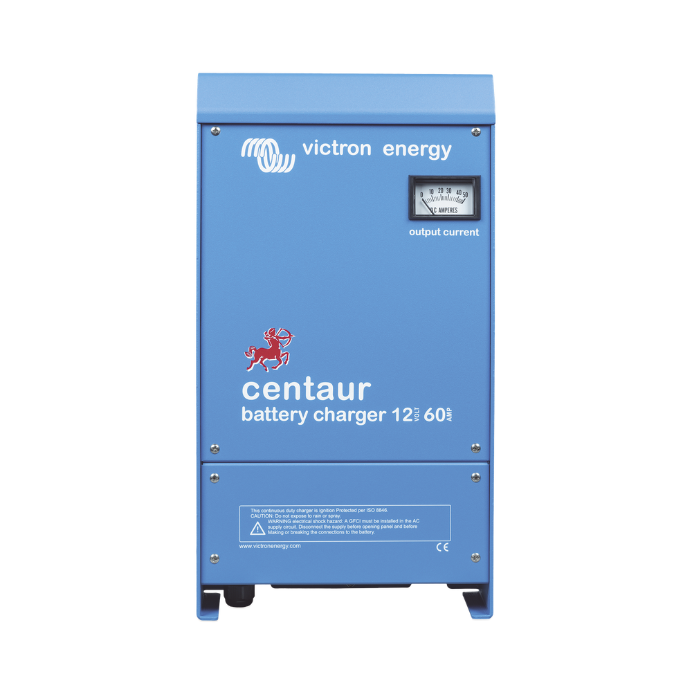 Centaur 12/60 / Cargador de Baterías 12V, 60A / Para Ambientes Marinos y Terrestres. /  Bancos de 240 a 600 Ah